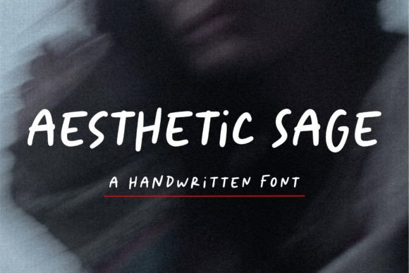 Aesthetic Sage: A Handwritten Display Font for Scroll-Stopping Campaigns