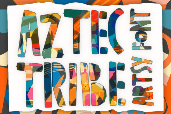 Aztec Tribe: A Whimsical Display Font That Delivers Personality