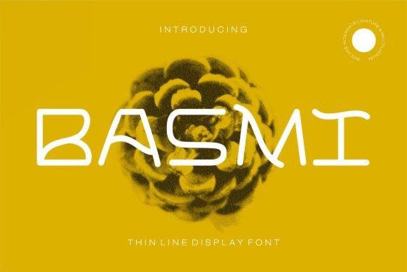 Basmi: A Display Font That Makes Your Brand Stand Out