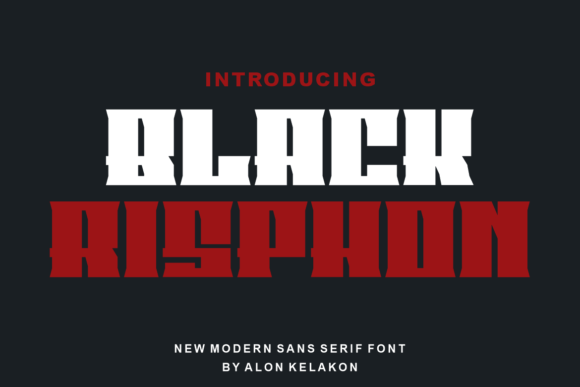 Black Risphon: A Bold Display Font That Builds Brand Trust