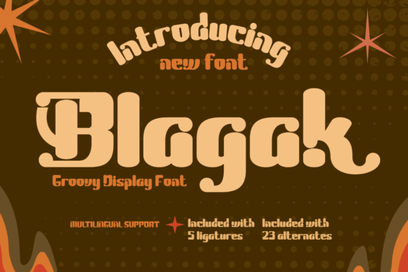 Blagak: A Display Font That Elevates Digital Branding
