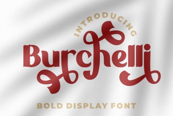 Burchelli: A Bold Display Font with Editorial Warmth