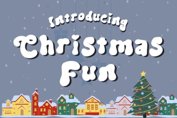 Christmas Fun Duo: A Festive Display Font for Web Designers