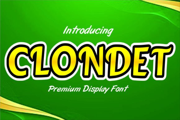 Clondet: A Display Font That Feels Like a Thoughtful Pause