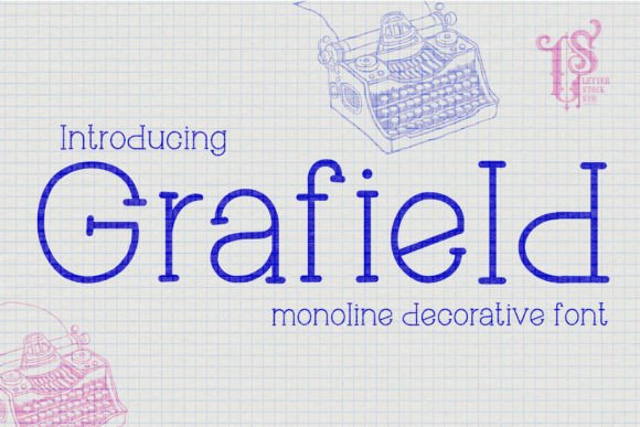 Grafield: A Friendly Monoline Display Font for Warm, Human Branding