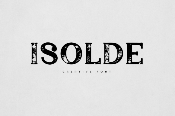 Isolde: A Display Font That Elevates Real Branding Work