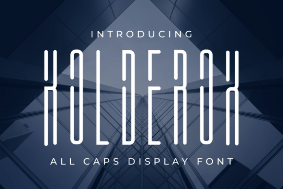 Kalderox: A Display Font That Makes Handmade Goods Shine