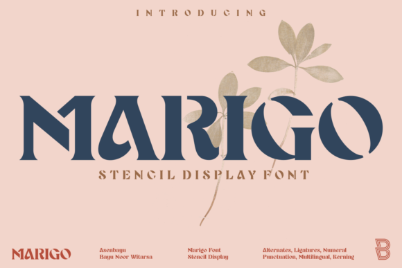 Marigo: A Display Font That Makes Your Brand Feel Intentional
