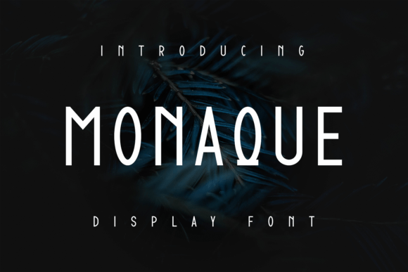 Monaque: A Display Font That Actually Works in Real Branding