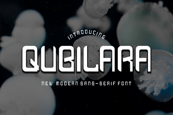 Qubilara: A Playful Display Font for Handmade Labels & Printables