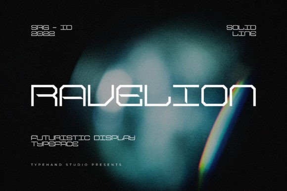 Ravelion Display Font for Small Business Branding