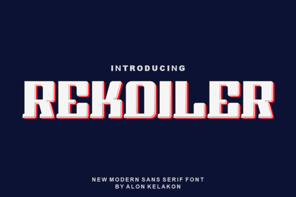 Rekoiler: A Display Font That Anchors Your Editorial Voice