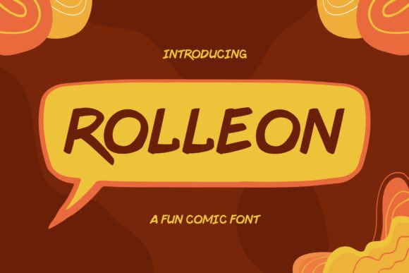 Rolleon: A Playful Display Font for Bold Digital Branding