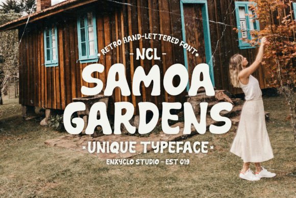 Samoa Gardens: A Display Font That Builds Brand Trust