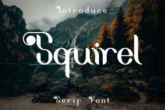 Squirel: A Display Font That Feels Like a Smile