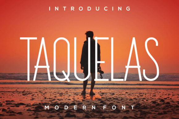 Taquelas: A Distinctive Display Font for Digital Design