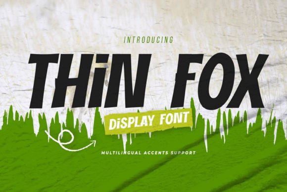 Thin Fox: A Display Font That Elevates Your Small Business Brand